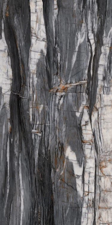 Pietra sinterizzata xilopale scura